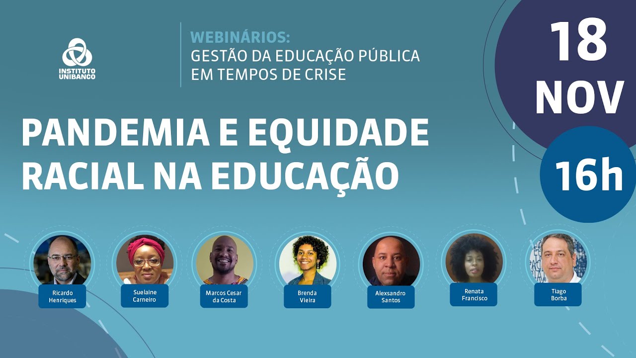 Pandemia e Equidade Racial na Educação